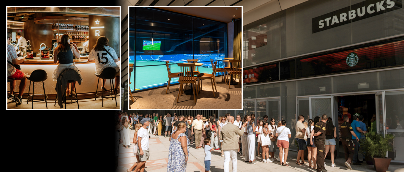 Coffee Chain Opens Inside £1.1 Billion Football Stadium, Featuring Exclusive Cocktail Bar