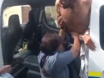 Viral Video Captures Assault on Female Officer; Suspects Apprehended